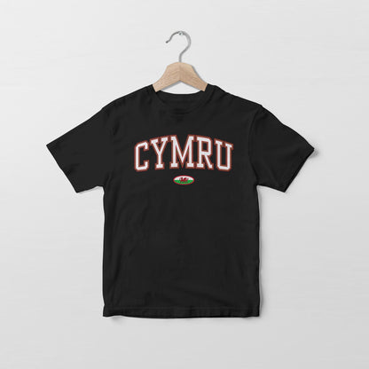 Camiseta con la bandera de Cymru