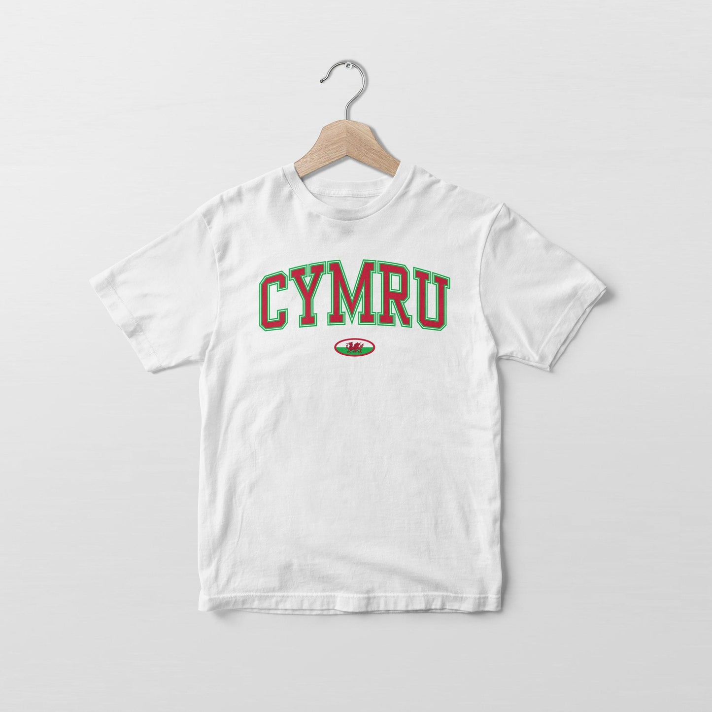 T-shirt avec le drapeau de Cymru