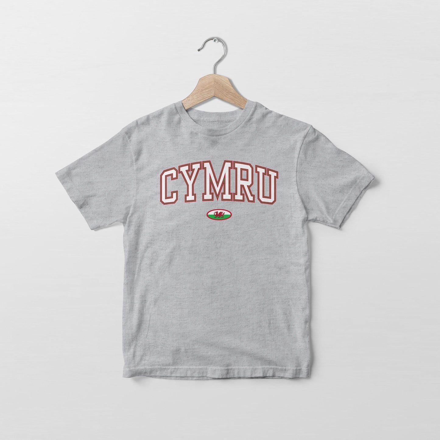 T-shirt avec le drapeau de Cymru