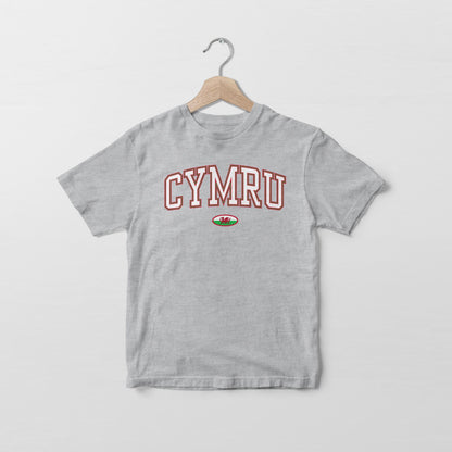 Camiseta con la bandera de Cymru