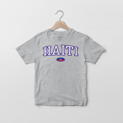 T-shirt avec le drapeau d'Haïti