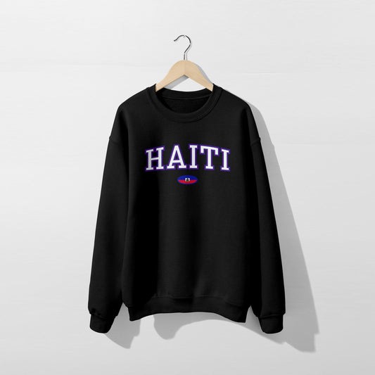 Haiti Flag Sweatshirt - Unisex