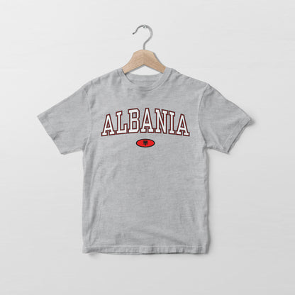 T-shirt avec le drapeau de l'Albanie