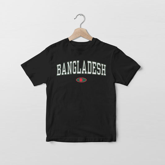 T-shirt avec le drapeau du Bangladesh