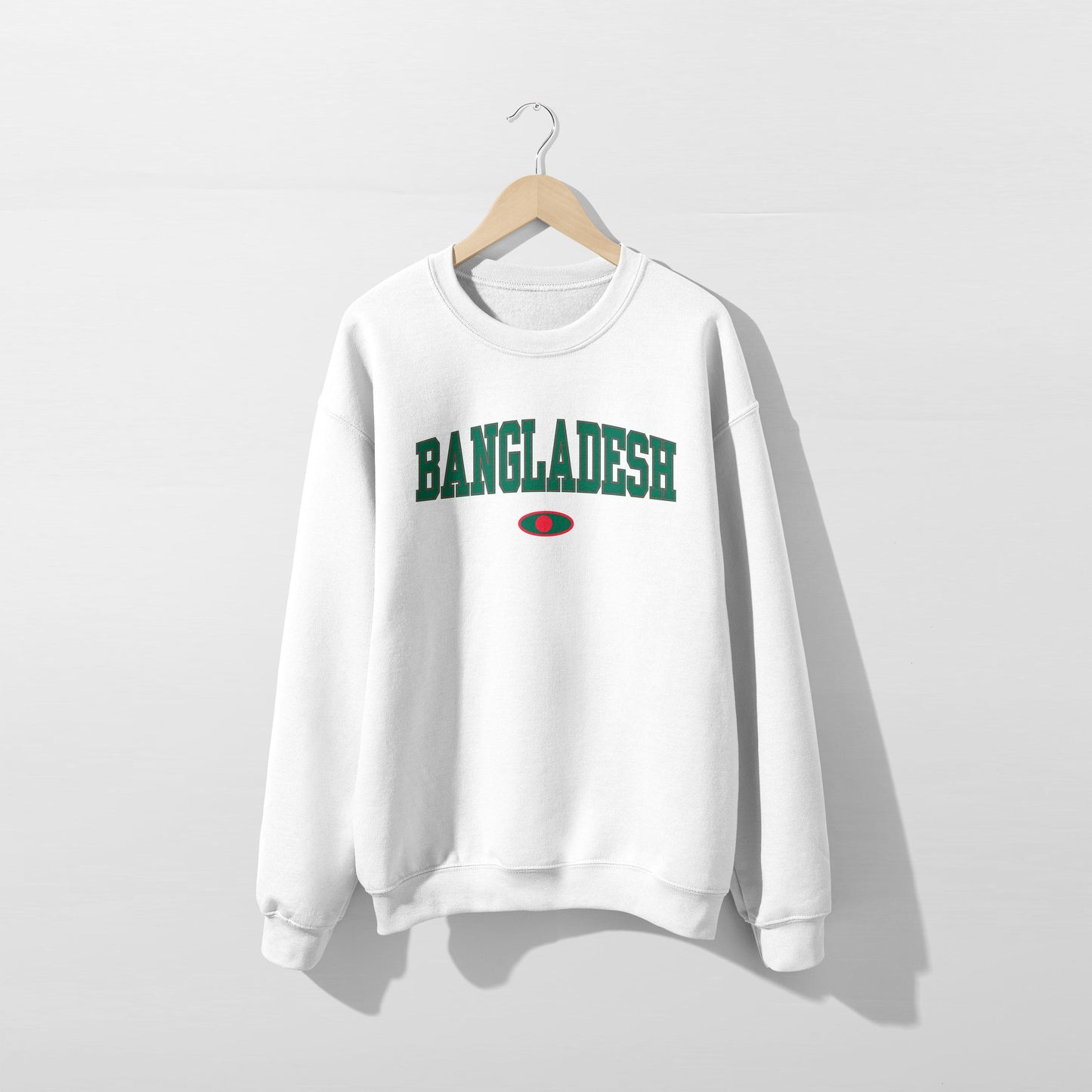 Sweat-shirt avec le drapeau du Bangladesh