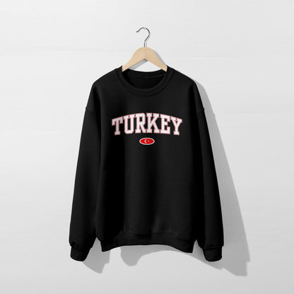 Sudadera con la bandera de Turquía