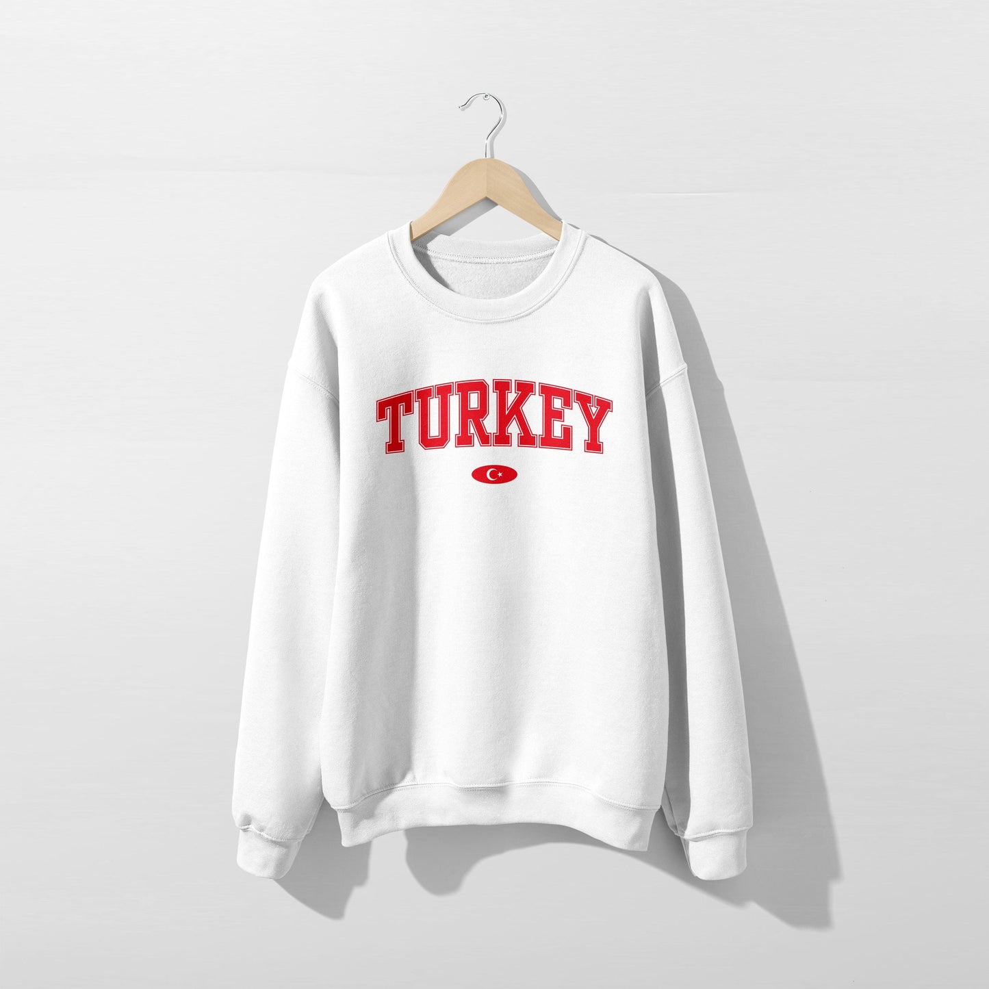 Sudadera con la bandera de Turquía