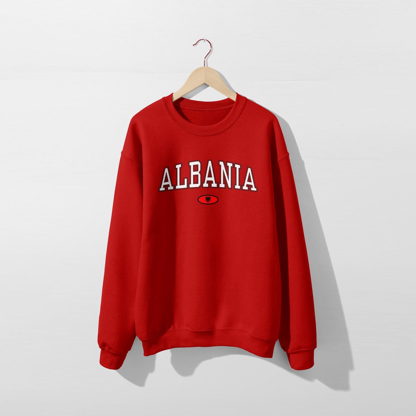 Sudadera con la bandera de Albania