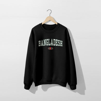 Sweat-shirt avec le drapeau du Bangladesh