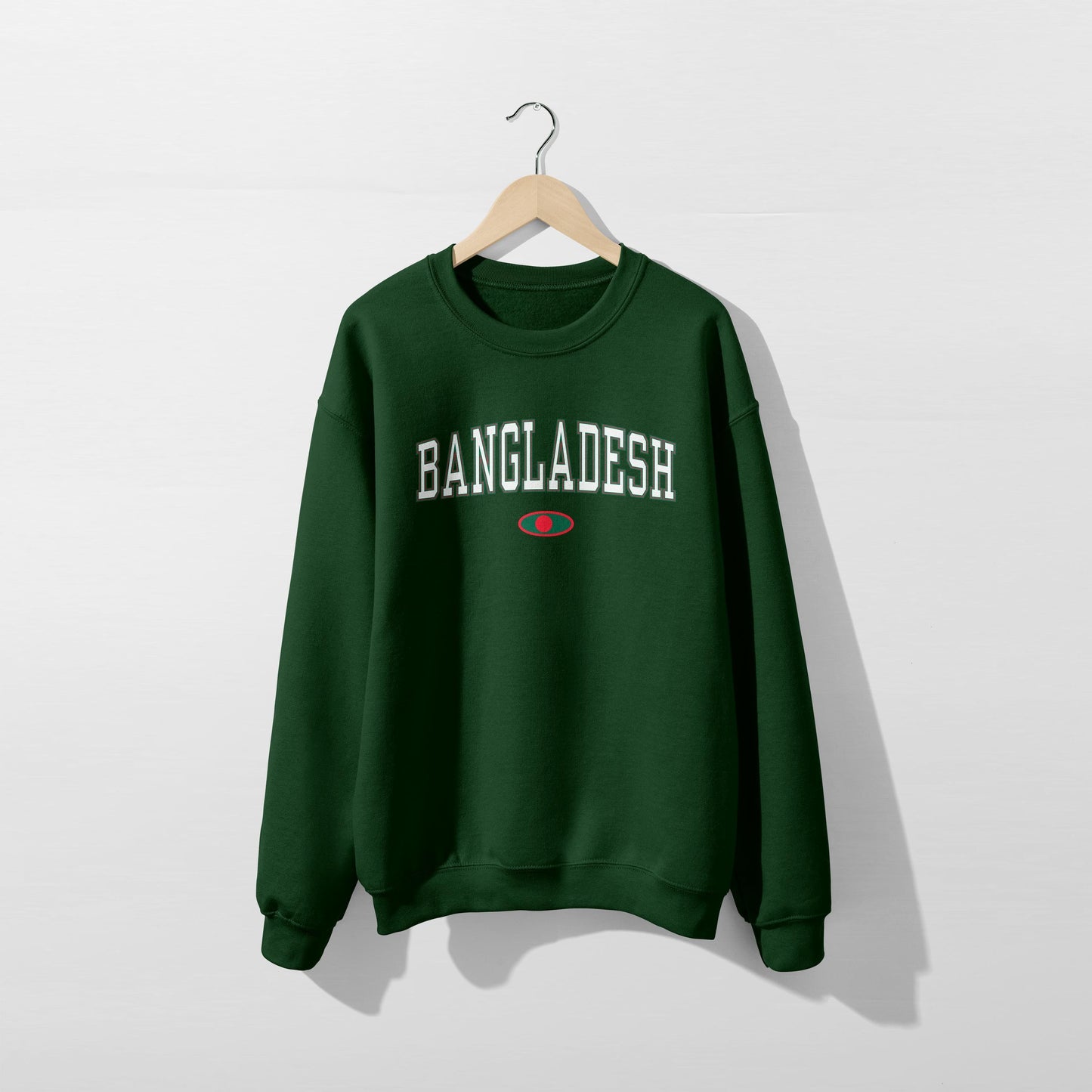 Sweat-shirt avec le drapeau du Bangladesh